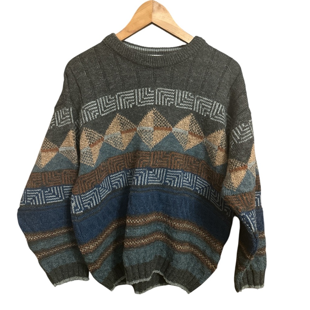 VTG St. Michael from MARKS & SPENCER Grandpa Hip Hop 90s Streetwear Geometric